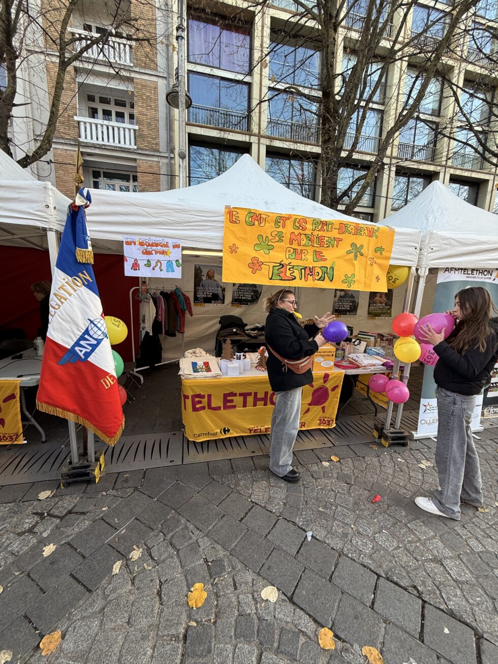 LANOPEX de la Marne avec le CMJ de Reims pour le Téléthon 2024 ANOPEX