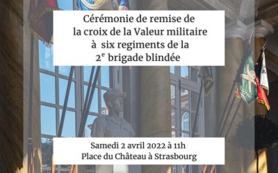 Six régiments de la 2ème brigade blindée à l’honneur