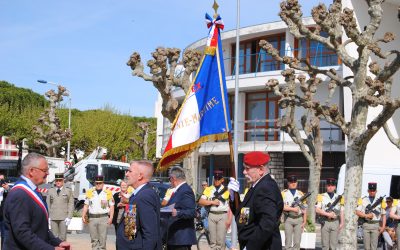 Cérémonie de remise du drapeau ANOPEX à la délégation de Charente-Maritime￼