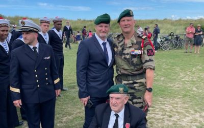 Emotions en série à Ouistreham pour le 78ème anniversaire du débarquement