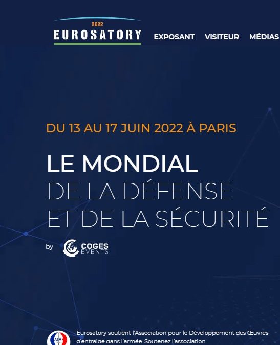 Le Président de la République à Eurosatory 2022