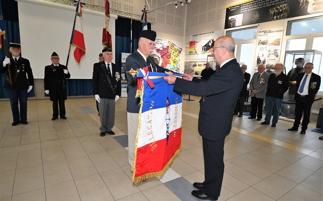 L’ANOPEX de la Dordogne a reçu son drapeau le 1er juillet à Saint-Astier