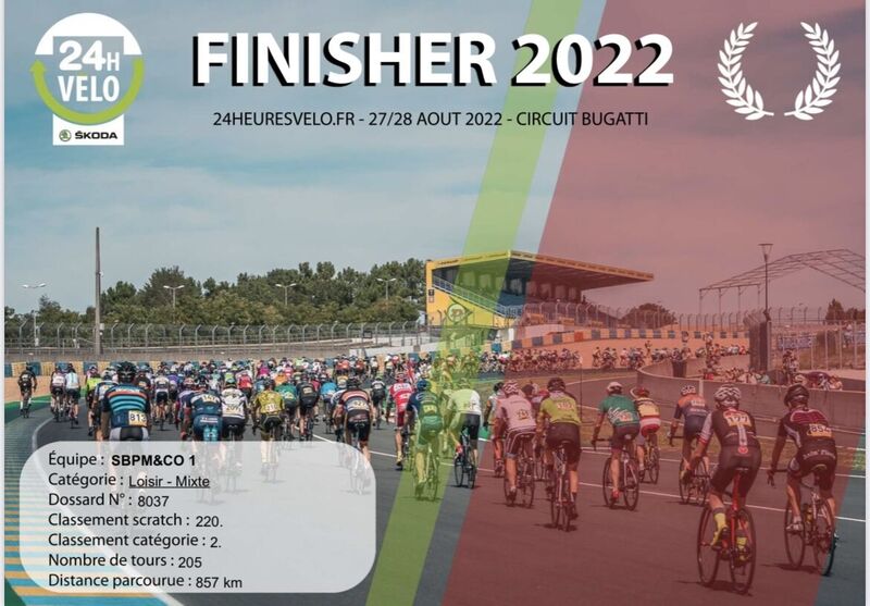 Cédric Travers et l’ANOPEX aux 24 heures du Mans Vélo