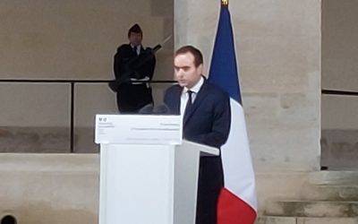 Cérémonie de rentrée aux Invalides à l’occasion de la nouvelle année