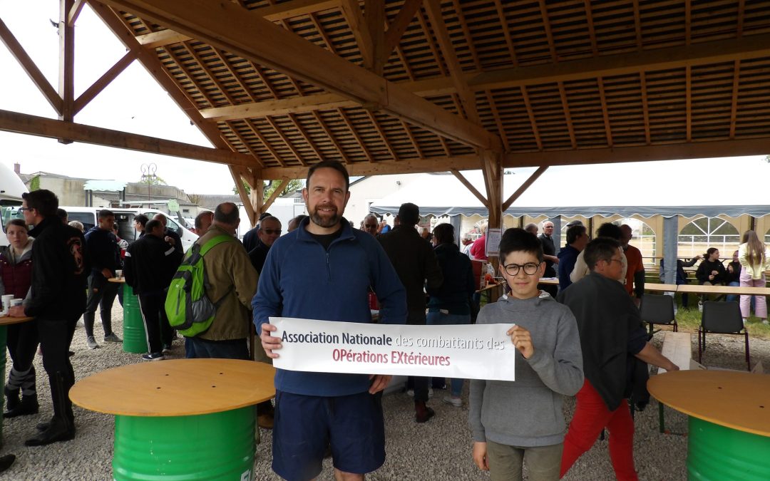 Le 1er mai “avec nos blessés” apporte 4250 kilomètres au compteur de l’ANOPEX dans un village du Maine et Loire