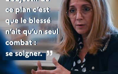 Plan Blessés 2023-2027 : « Pour toutes les blessures, tout le parcours et tout l’entourage » présenté ce 10 mai par Mme Patricia Mirallès