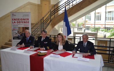 Signature d’une convention de création de la commission paritaire de financement des projets pédagogiques exceptionnels