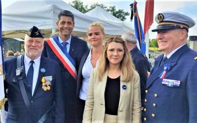 L’ANOPEX a participé le 10 juin à la commémoration du 79ème anniversaire du massacre d’Oradour sur Glane