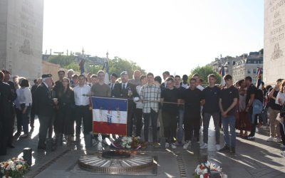 Sortie pédagogique à Paris avec la classe de Défense du lycée Georges Brière de Reims