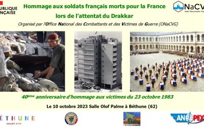 Les 40 ans de l’attentat du Drakkar commémorés dans le Pas-de-Calais