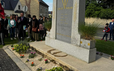 Hommage à des déportés dans la Marne