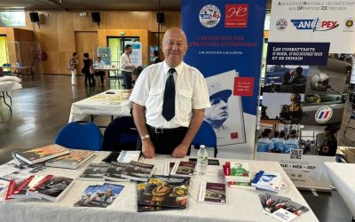 L’ANOPEX à la rencontre du public au 3ème salon du livre militaire et du renseignement à Calais (62)