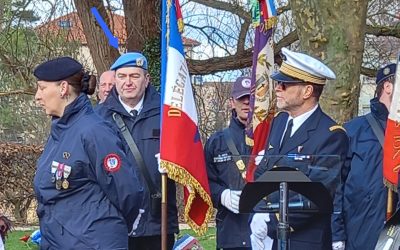 Gérard Nemessany porte-drapeau de la délégation ANOPEX de la Moselle nous a quittés