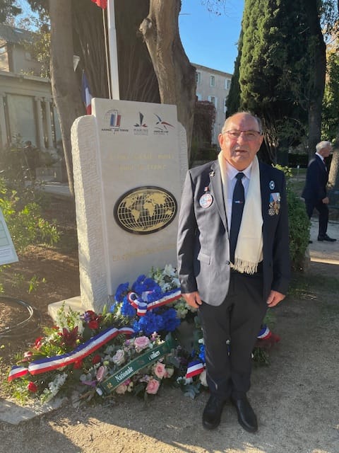 Inauguration d’une stèle OPEX au Pradet dans le Var