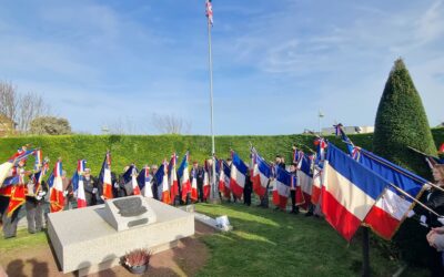 Hommage aux commandos de la France libre dans le Calvados