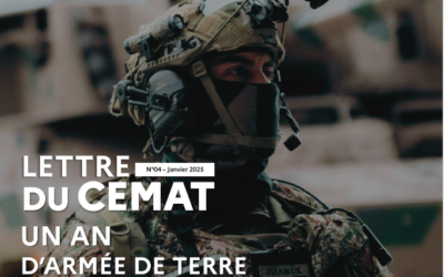 Lettre du CEMAT : un an d’armée de Terre de combat