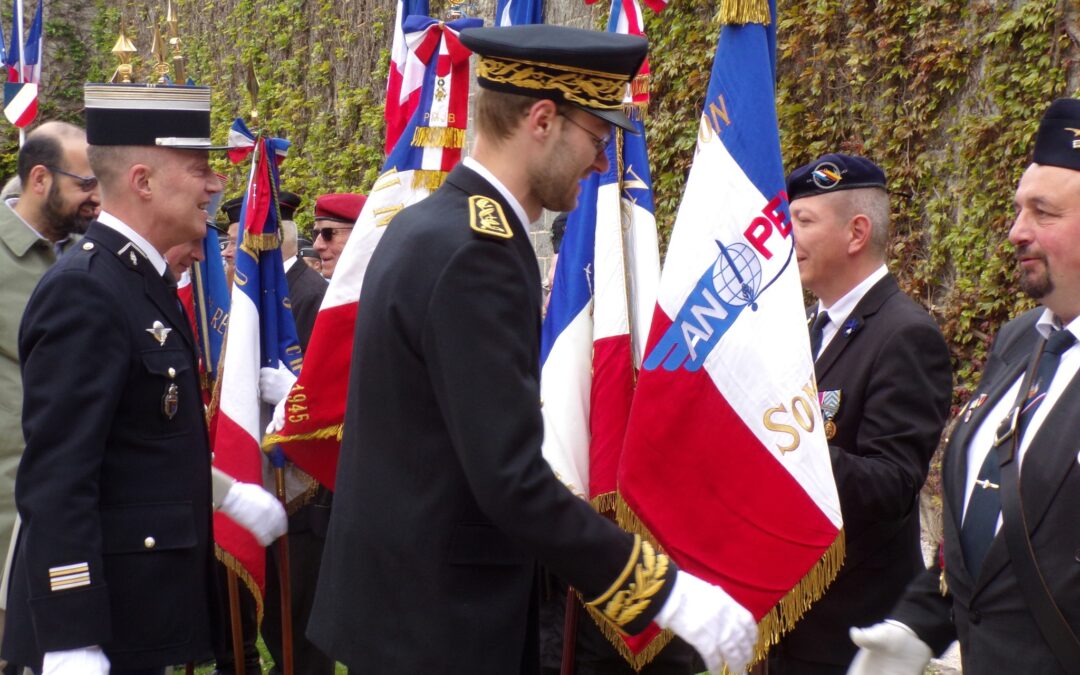 L’ANOPEX de la Somme avec les cadets de la Gendarmerie nationale