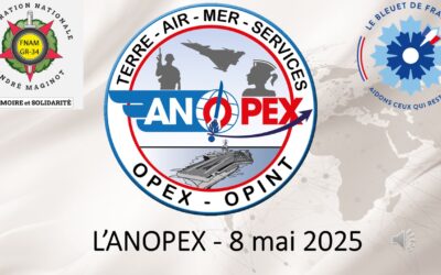 80ème anniversaire de la Victoire pour l’ANOPEX aux quatre coins de l’Hexagone