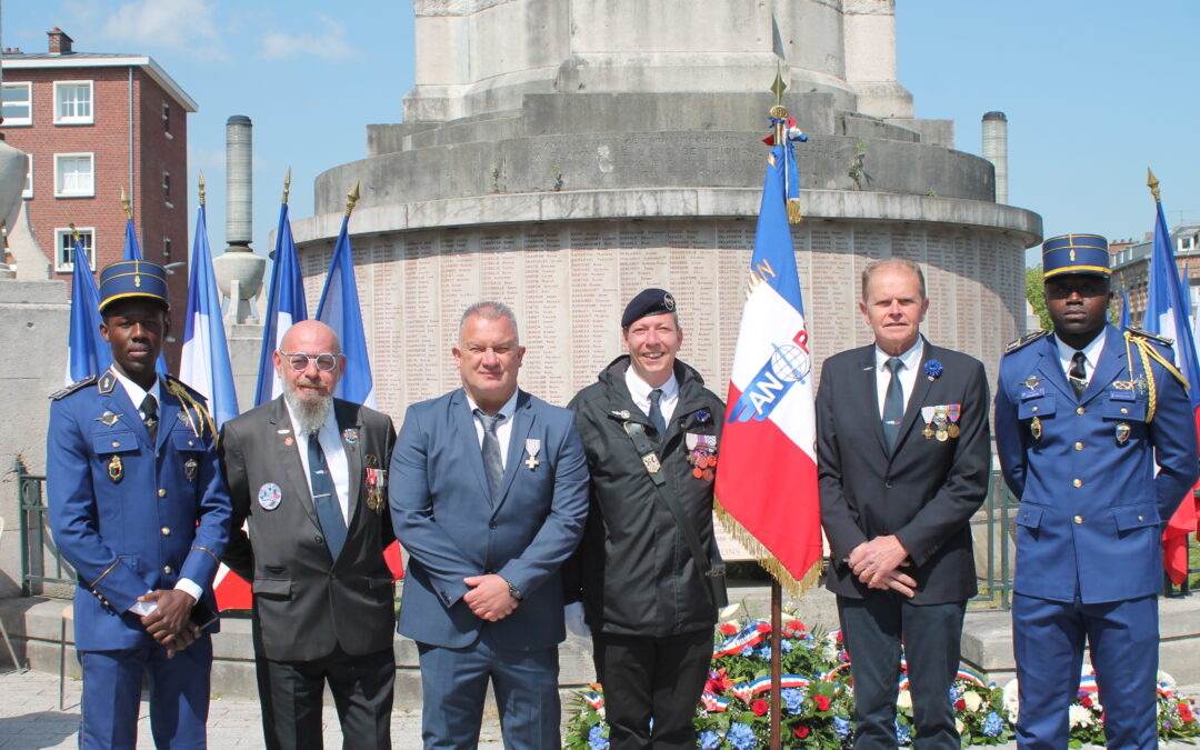 Jérôme Hochstatter décoré de la Croix du combattant dans la Somme