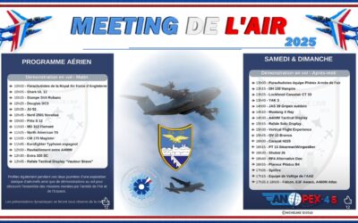 L’ANOPEX du Loiret au meeting de la Base aérienne d’Orléans les 24 et 25 mai