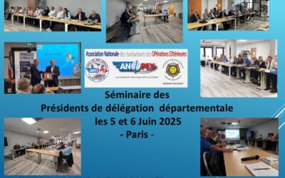 L’ANOPEX en séminaire les 5 et 6 juin 2025