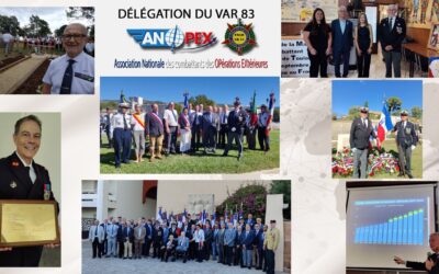 Un mois de septembre sur de nombreux fronts pour l’ANOPEX du Var