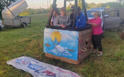 Vol en Montgolfière pour des blessés en Moselle