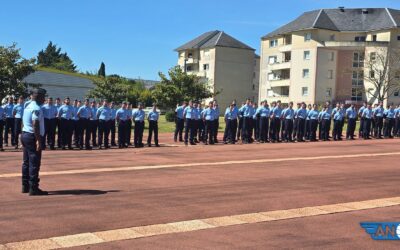 Remise des insignes de la Préparation Militaire Gendarmerie du Loiret