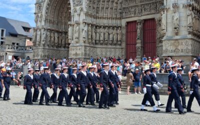 400 ans de la Marine nationale pour la préparation militaire marine d’Abbeville dans la Somme