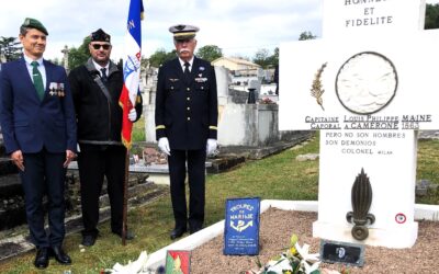 Hommage à un héros périgourdin de Camerone