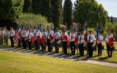 Hommage à des soldats américains à Draguignan
