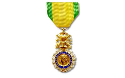 Commémoration du 170e anniversaire de la Médaille militaire qui répond à la devise « Valeur et discipline »