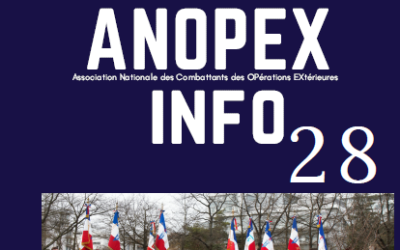 L’ANOPEX Info 28 du mois de mai 2022 vient de paraître