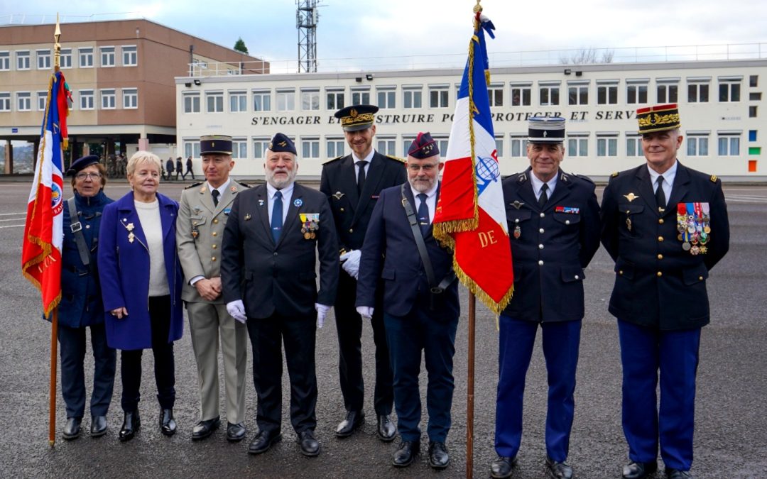 L’ANOPEX de la Corrèze a participé à la cérémonie des élèves-gendarmes de la promotion Garde Louis LALEU le 5 janvier à Tulle