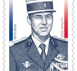 Un timbre poste en hommage au colonel Arnaud Beltrame