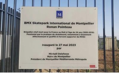 A Montpellier, un skatepark au nom du brigadier-chef Ronan Pointeau, mort pour la France au Mali