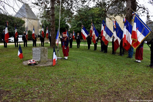 Hommage à des Zouaves de la seconde guerre mondiale en Charente-Maritime